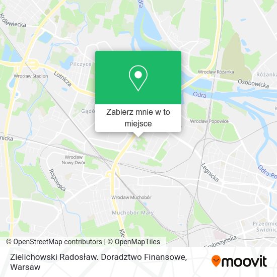 Mapa Zielichowski Radosław. Doradztwo Finansowe