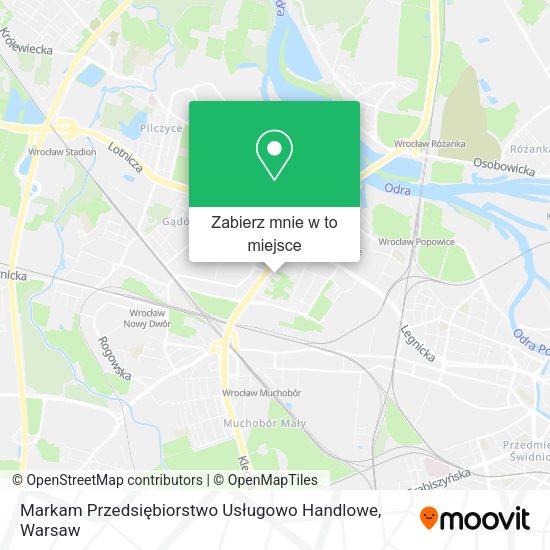 Mapa Markam Przedsiębiorstwo Usługowo Handlowe