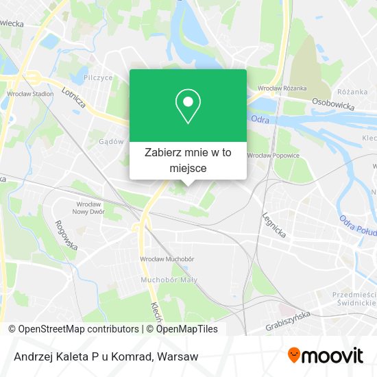 Mapa Andrzej Kaleta P u Komrad