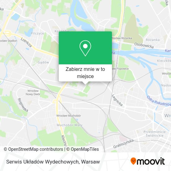 Mapa Serwis Układów Wydechowych