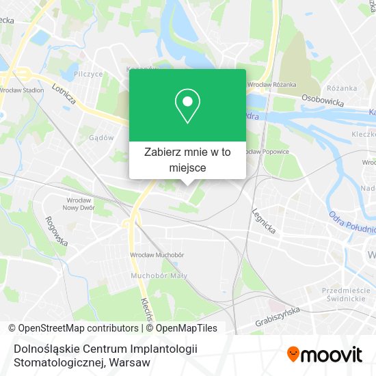 Mapa Dolnośląskie Centrum Implantologii Stomatologicznej