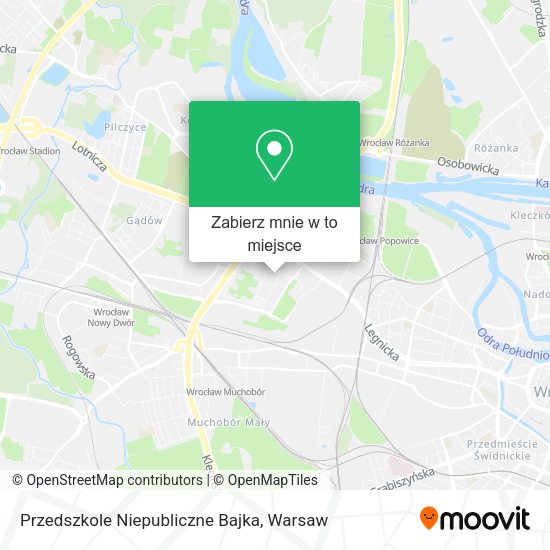 Mapa Przedszkole Niepubliczne Bajka