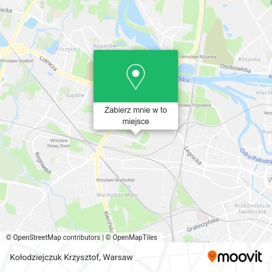 Mapa Kołodziejczuk Krzysztof