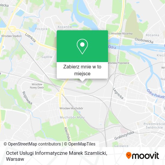 Mapa Octet Usługi Informatyczne Marek Szamlicki