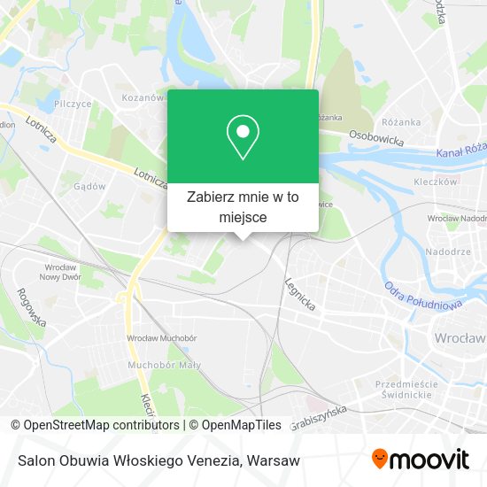 Mapa Salon Obuwia Włoskiego Venezia