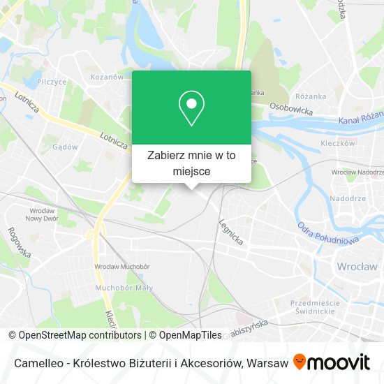 Mapa Camelleo - Królestwo Biżuterii i Akcesoriów