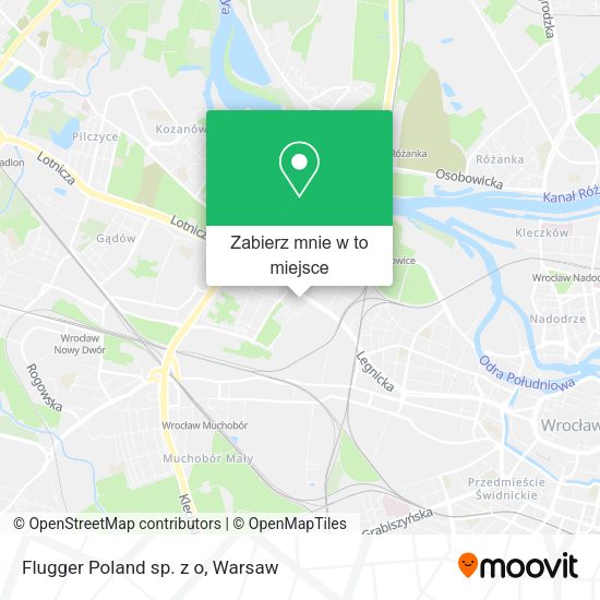 Mapa Flugger Poland sp. z o