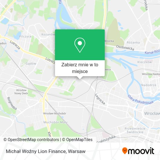 Mapa Michał Woźny Lion Finance