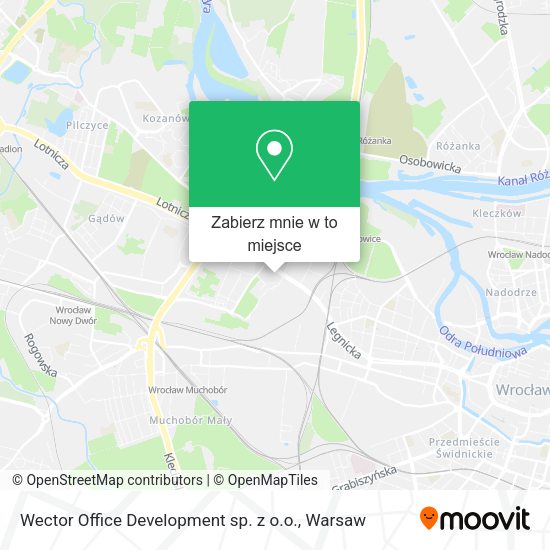 Mapa Wector Office Development sp. z o.o.