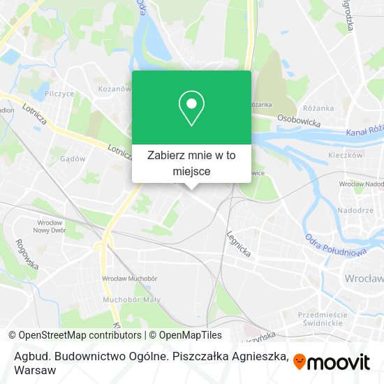 Mapa Agbud. Budownictwo Ogólne. Piszczałka Agnieszka