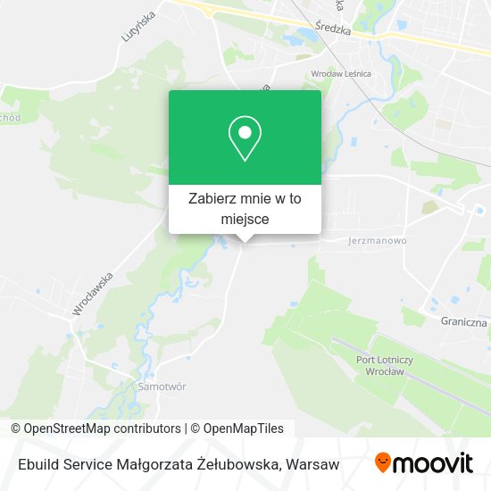 Mapa Ebuild Service Małgorzata Żełubowska