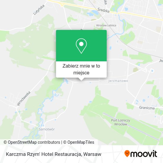 Mapa Karczma Rzym' Hotel Restauracja