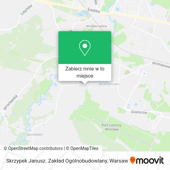 Mapa Skrzypek Janusz. Zakład Ogólnobudowlany