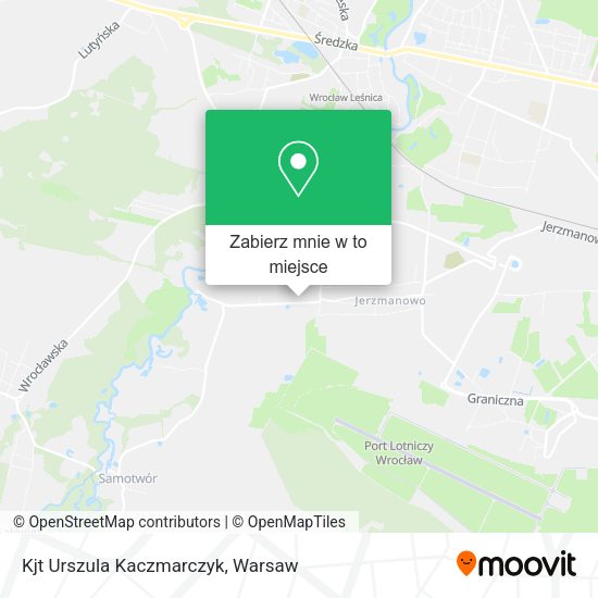 Mapa Kjt Urszula Kaczmarczyk