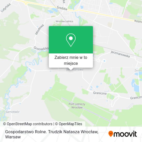 Mapa Gospodarstwo Rolne. Trudzik Natasza Wrocław