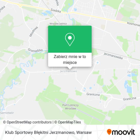 Mapa Klub Sportowy Błękitni Jerzmanowo