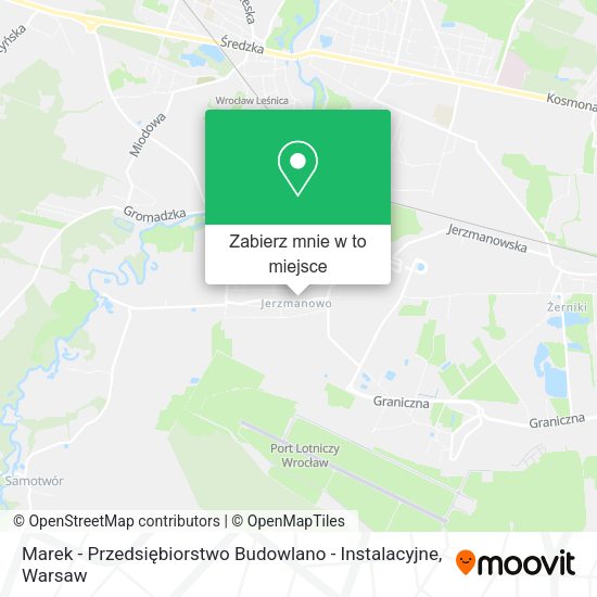 Mapa Marek - Przedsiębiorstwo Budowlano - Instalacyjne