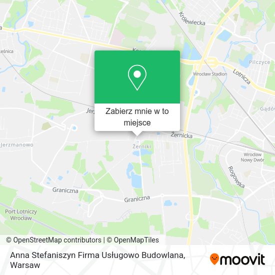 Mapa Anna Stefaniszyn Firma Usługowo Budowlana