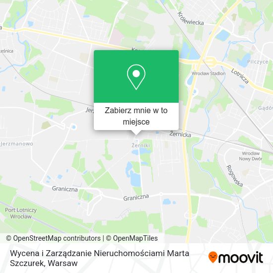 Mapa Wycena i Zarządzanie Nieruchomościami Marta Szczurek