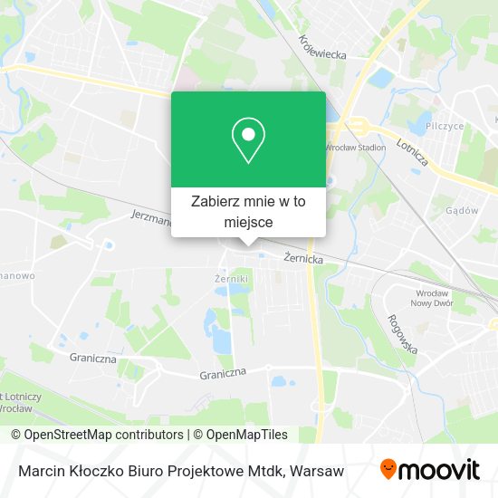 Mapa Marcin Kłoczko Biuro Projektowe Mtdk