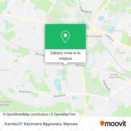 Mapa Kamiku21 Kazimiera Bęgowska