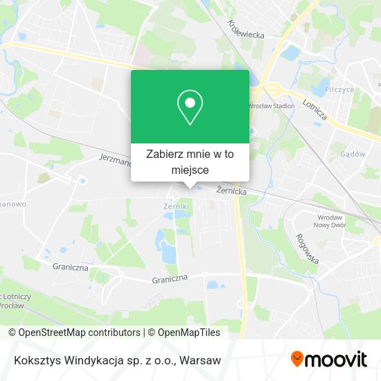 Mapa Koksztys Windykacja sp. z o.o.