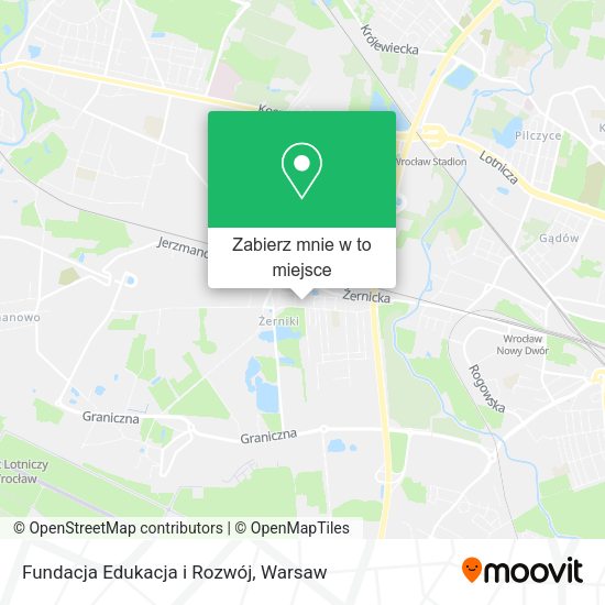 Mapa Fundacja Edukacja i Rozwój