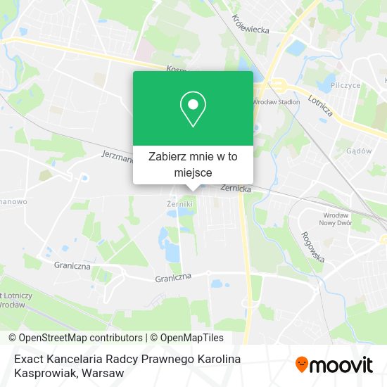 Mapa Exact Kancelaria Radcy Prawnego Karolina Kasprowiak