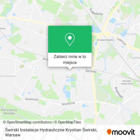 Mapa Świrski Instalacje Hydrauliczne Krystian Świrski