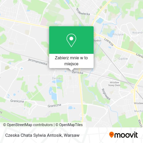 Mapa Czeska Chata Sylwia Antosik