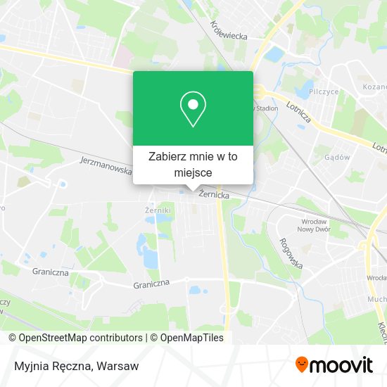 Mapa Myjnia Ręczna