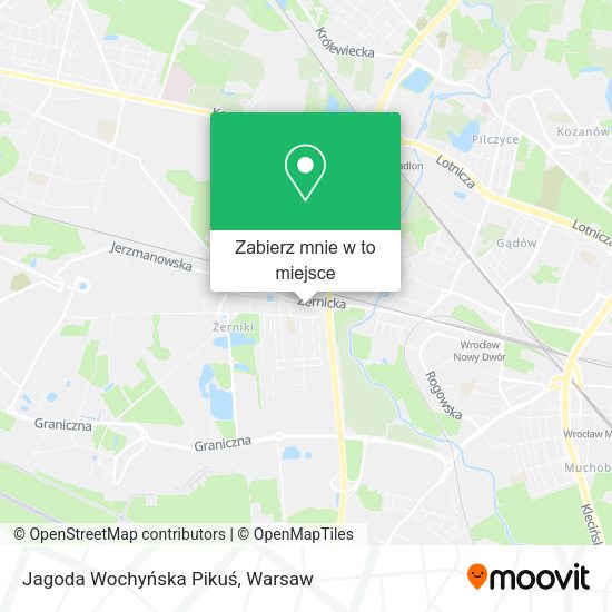 Mapa Jagoda Wochyńska Pikuś