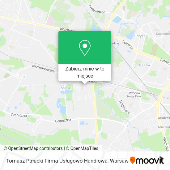 Mapa Tomasz Pałucki Firma Usługowo Handlowa