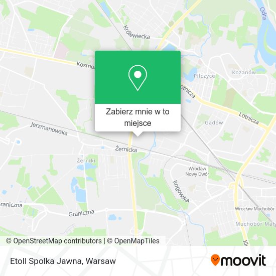 Mapa Etoll Spolka Jawna