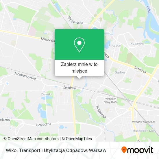 Mapa Wiko. Transport i Utylizacja Odpadów