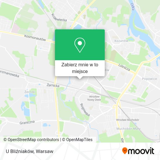 Mapa U Bliźniaków