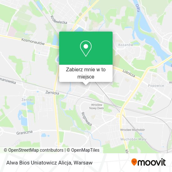 Mapa Alwa Bios Uniatowicz Alicja