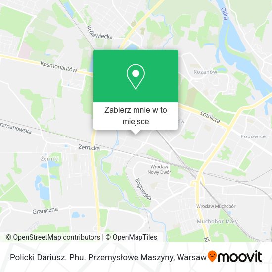 Mapa Policki Dariusz. Phu. Przemysłowe Maszyny