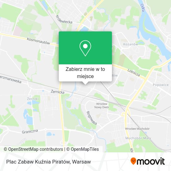 Mapa Plac Zabaw Kuźnia Piratów