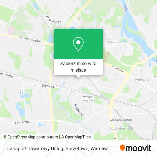 Mapa Transport Towarowy Uslugi Sprzetowe