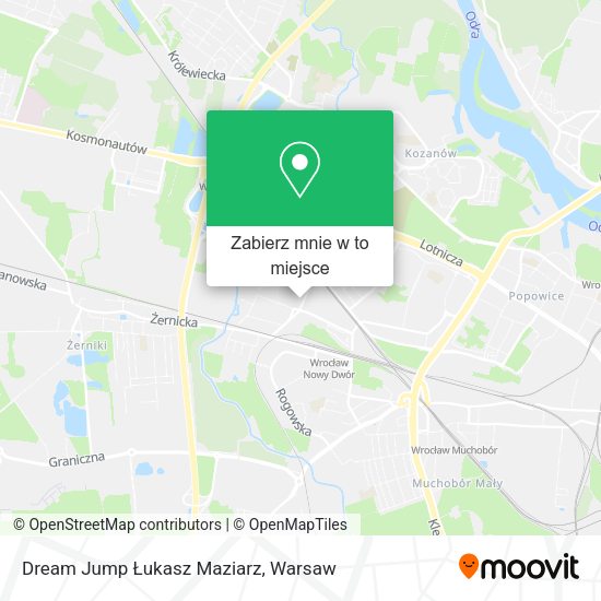 Mapa Dream Jump Łukasz Maziarz