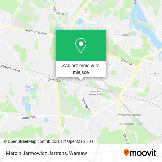 Mapa Marcin Jarmowicz Jartrans