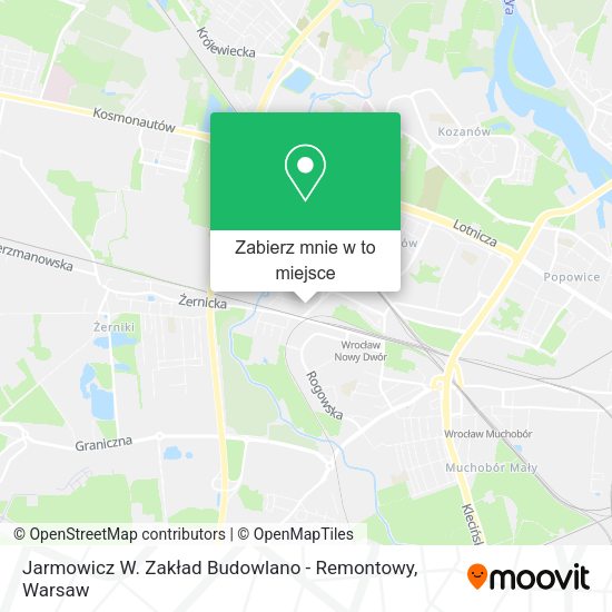 Mapa Jarmowicz W. Zakład Budowlano - Remontowy