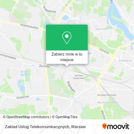 Mapa Zaklad Uslug Telekomunikacyjnych