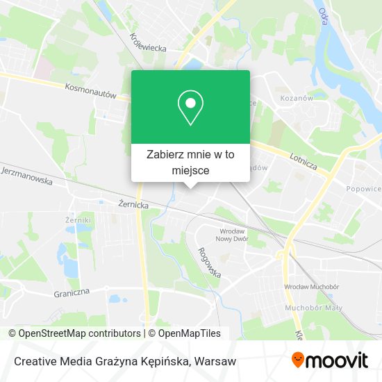 Mapa Creative Media Grażyna Kępińska