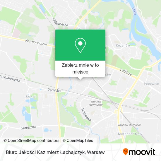 Mapa Biuro Jakości Kazimierz Łachajczyk