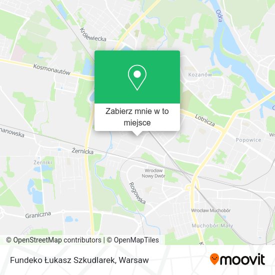 Mapa Fundeko Łukasz Szkudlarek