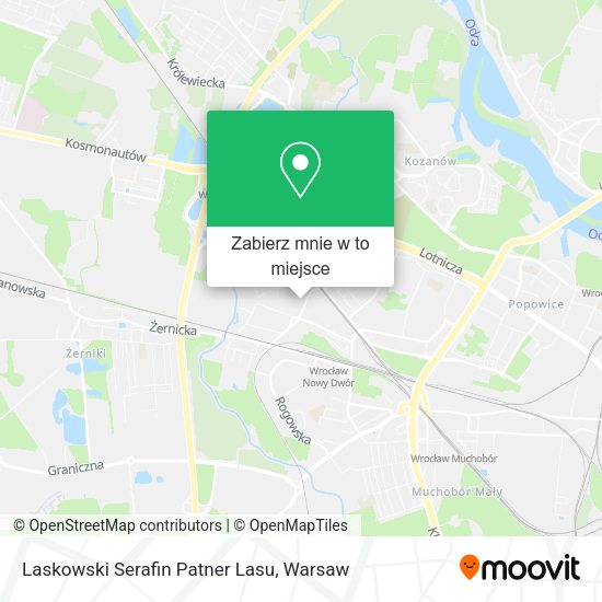 Mapa Laskowski Serafin Patner Lasu