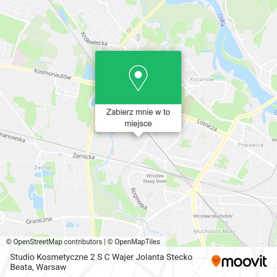 Mapa Studio Kosmetyczne 2 S C Wajer Jolanta Stecko Beata