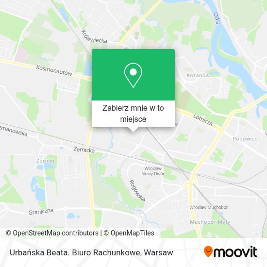 Mapa Urbańska Beata. Biuro Rachunkowe